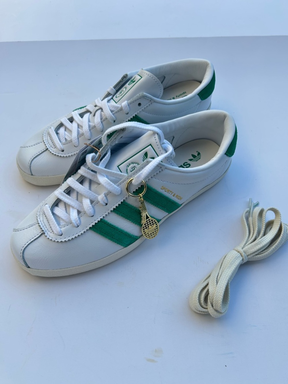 SPORTY & RICH x ADIDAS Originals ‘Blanc’ Colab-Multiple sizes - Picture 4 of 14